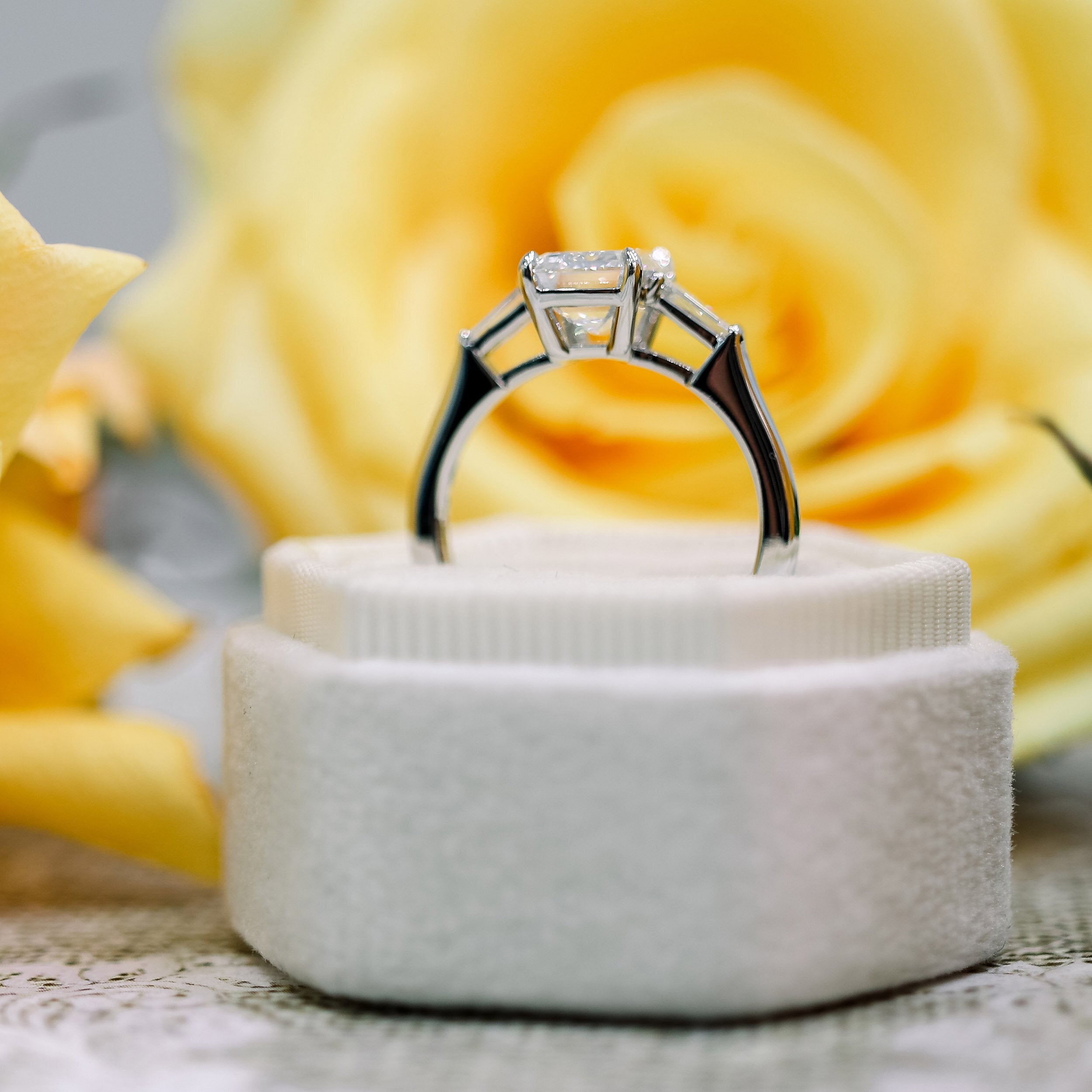 Affordable moissanite wedding jewelry clearance