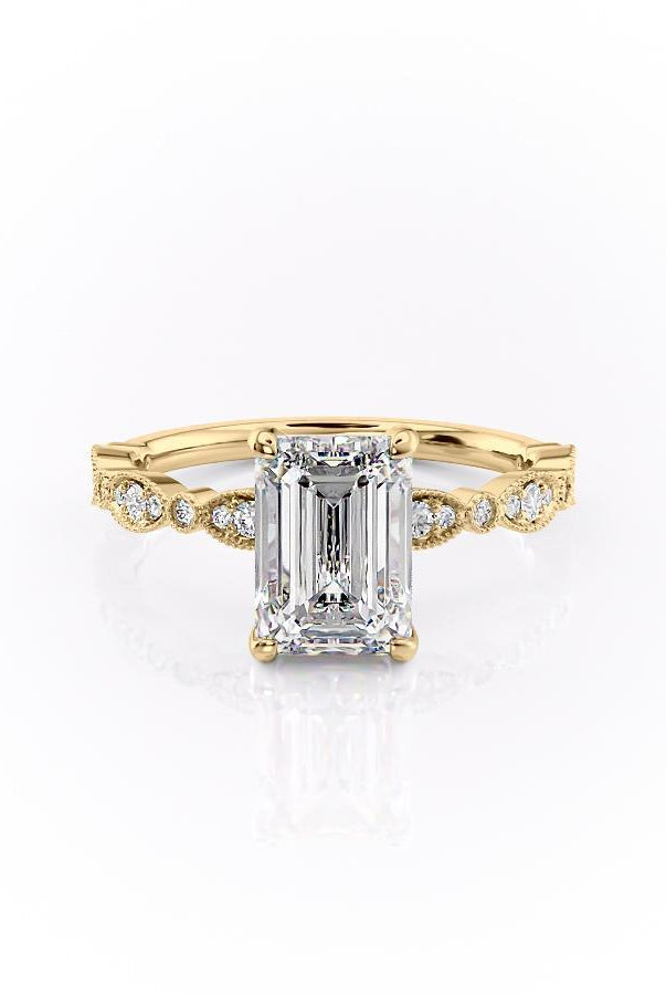 1-91-ct-emerald-solitaire-pave-setting-moissanite-engagement-ring