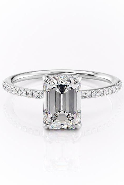 emerald-cut-hidden-halo-pave-setting-moissanite-engagement-ring