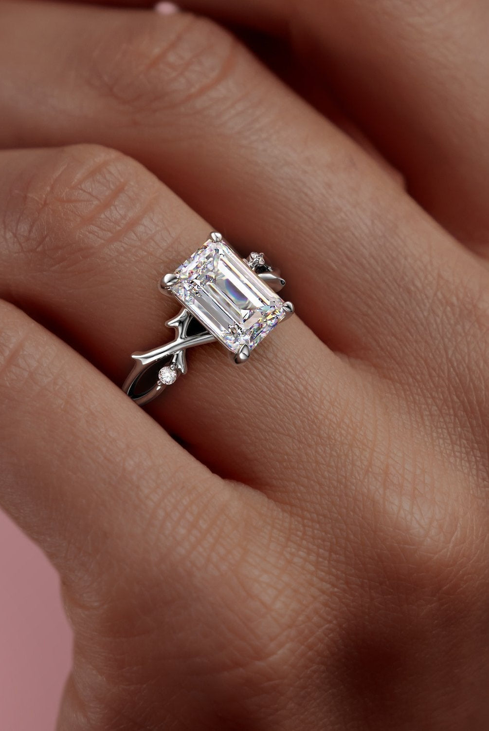 2-10-ct-emerald-cut-solitaire-twig-style-moissanite-engagement-ring