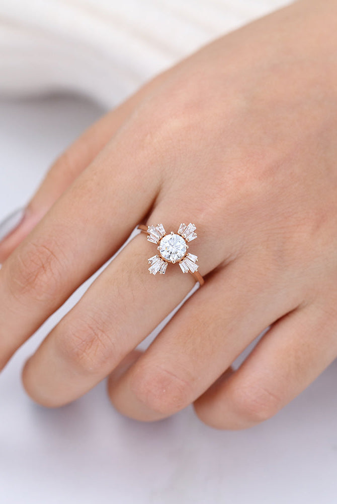 round-shaped-moissanite-cluster-engagement-ring-2