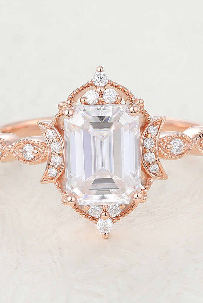 1-60-ct-emerald-shaped-moissanite-vintage-engagement-ring