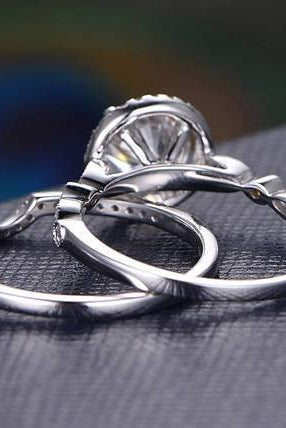 1-5-ct-round-cut-halo-pave-setting-moissanite-bridal-ring-set
