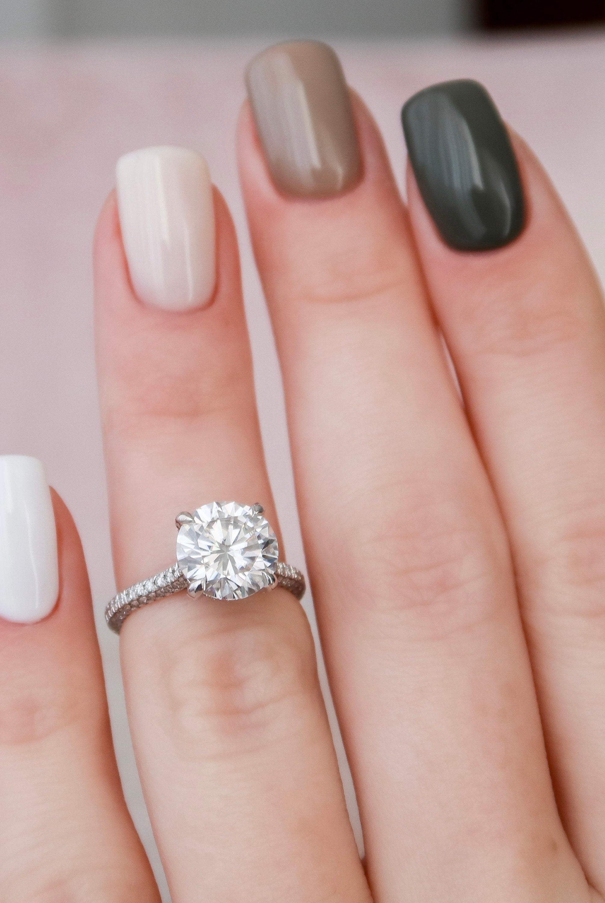 moissanite ring revamp