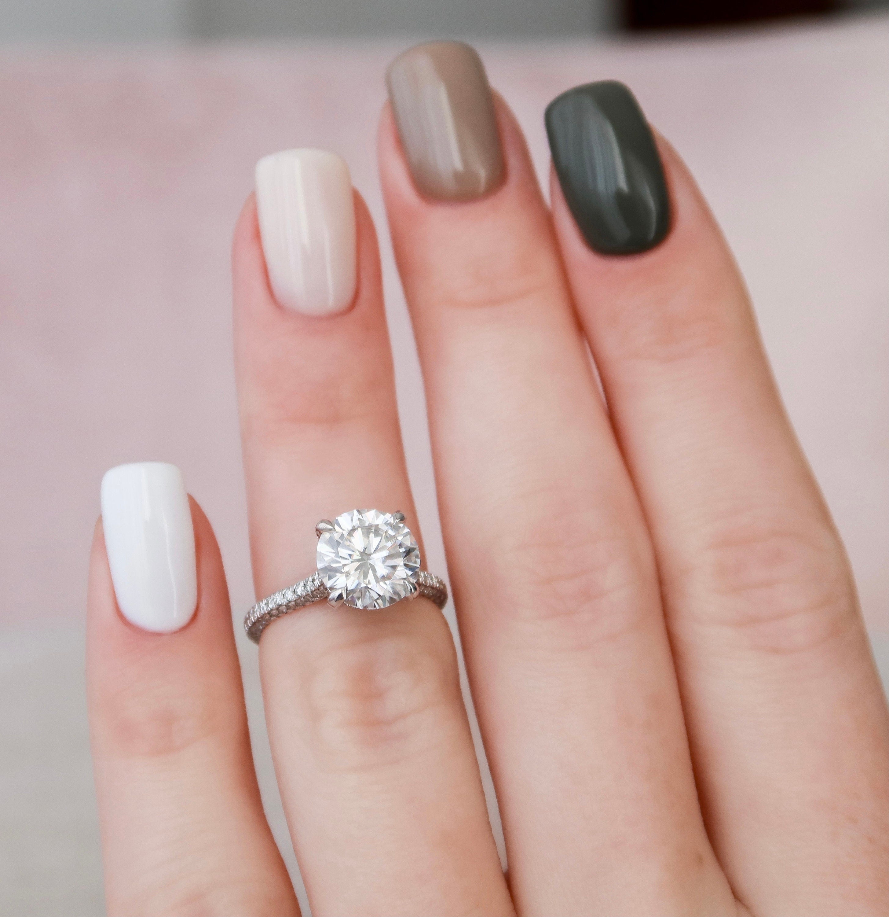 moissanite ring revamp
