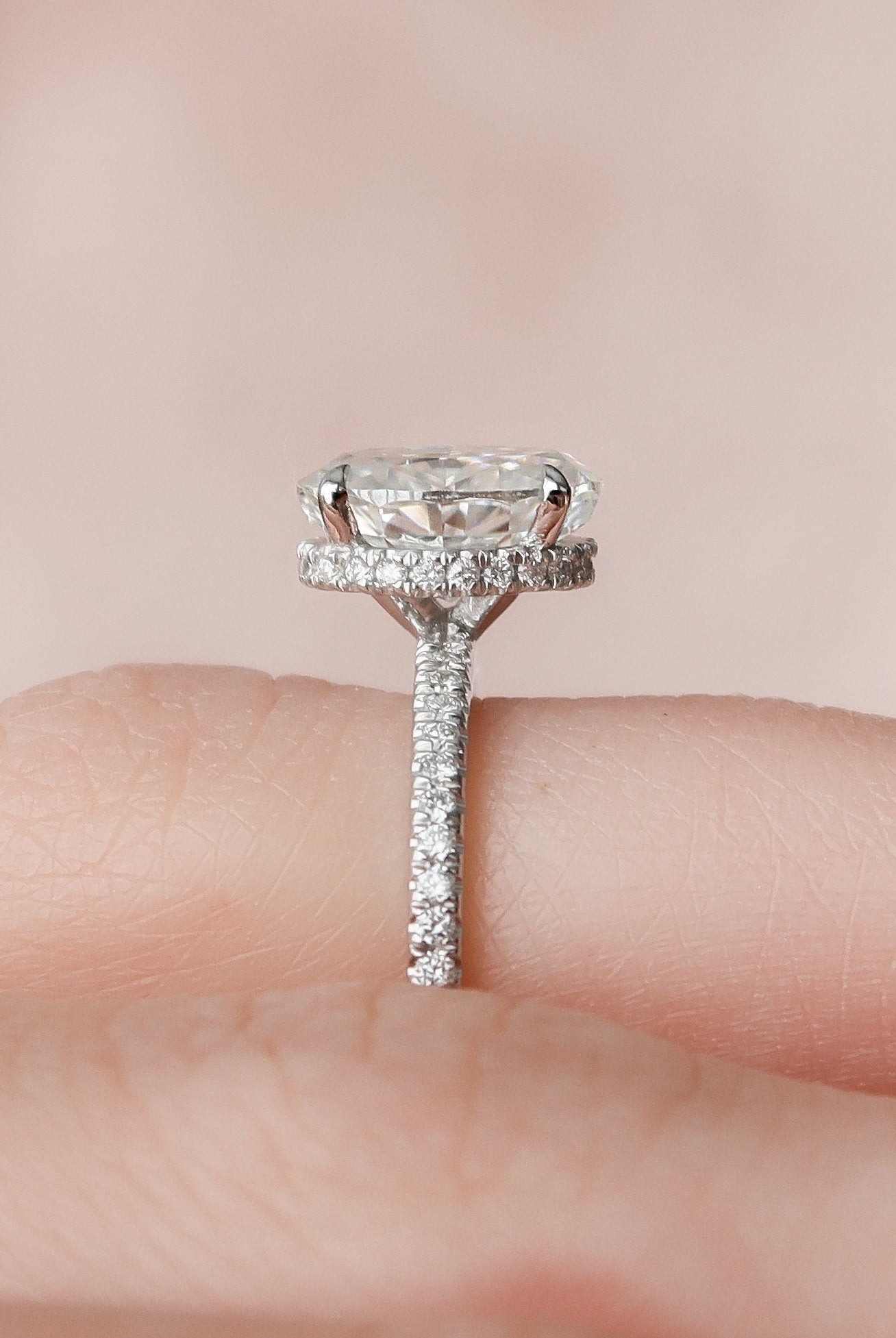 Moissanite birthstone jewelry