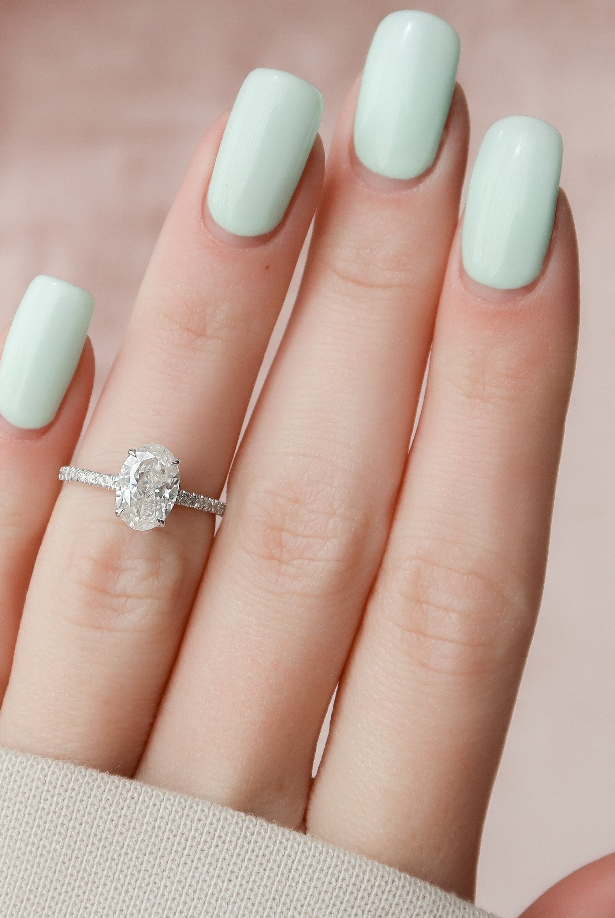 Yellow gold moissanite jewelry