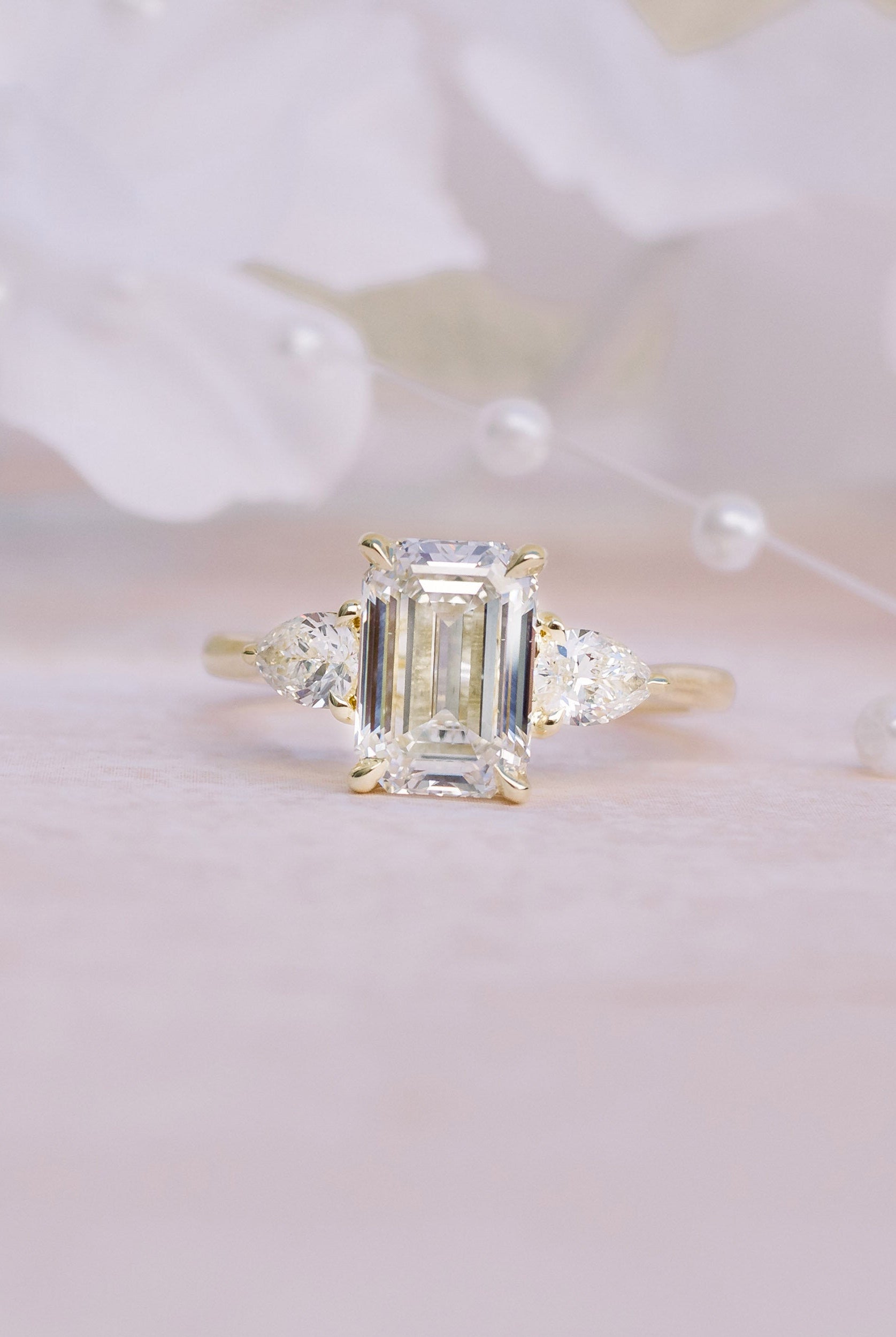 Moissanite bridal jewelry set for brides on sale