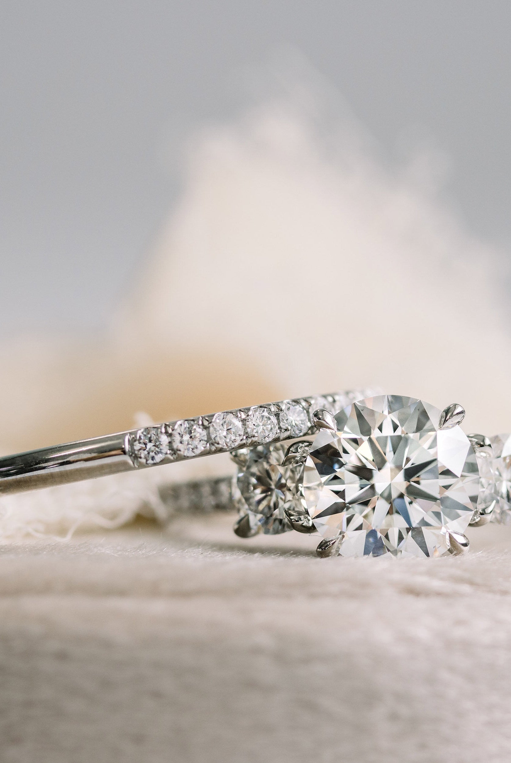 Pave Diamond Ring