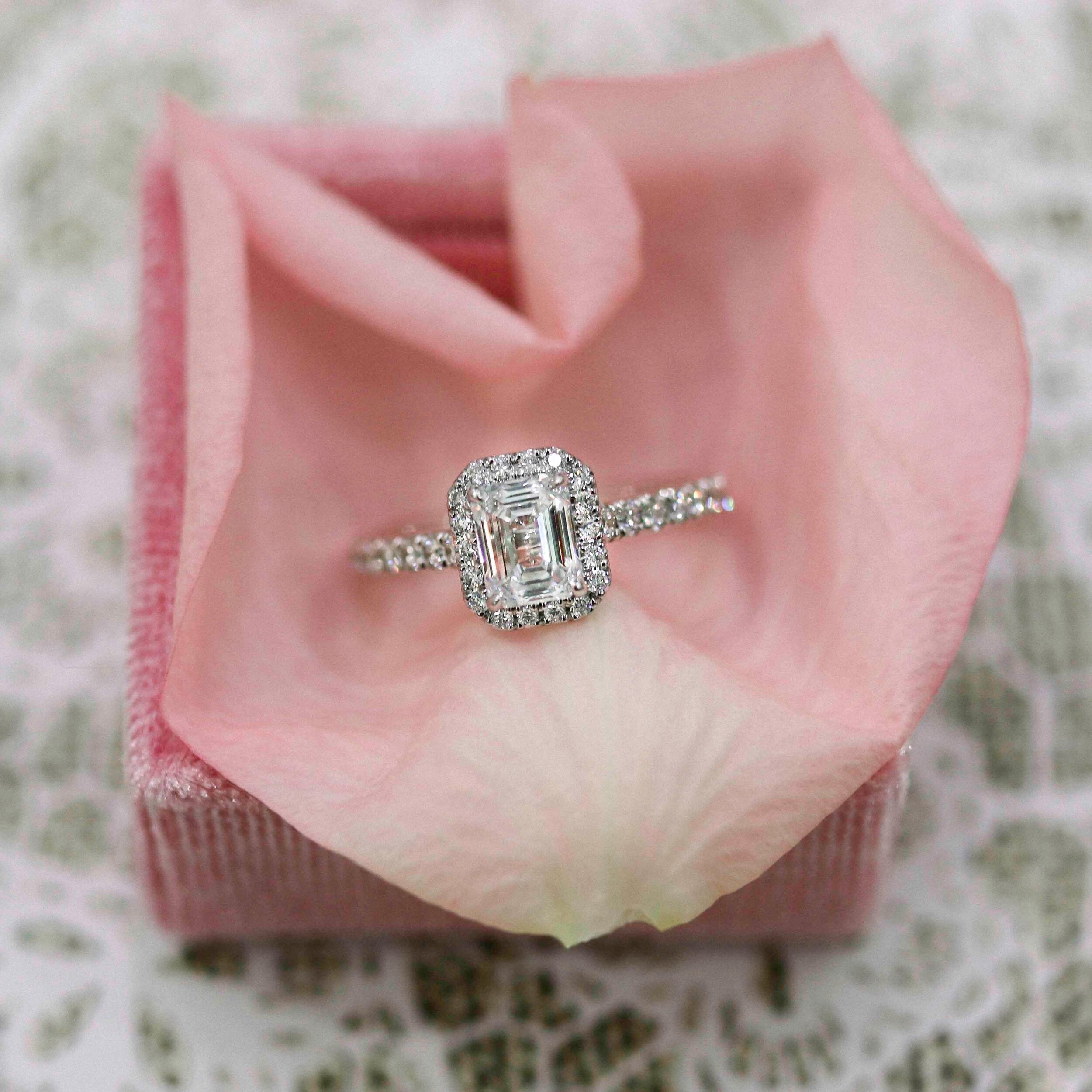 Moissanite bridal sets sale clearance online
