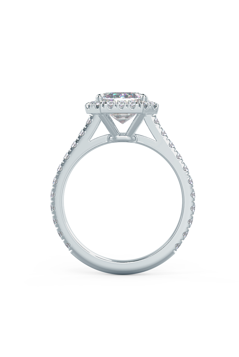 Moissanite diamond rings