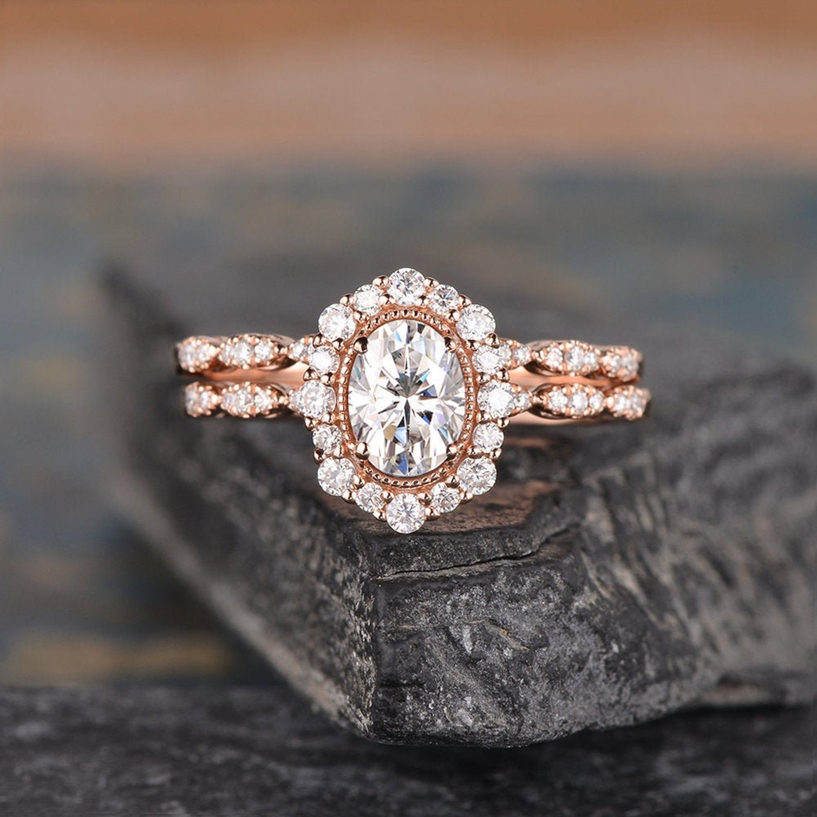 oval-cut-halo-moissanite-bridal-ring-set-1