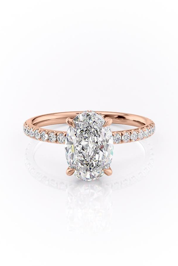 oval-cut-solitaire-pave-setting-moissanite-engagement-ring