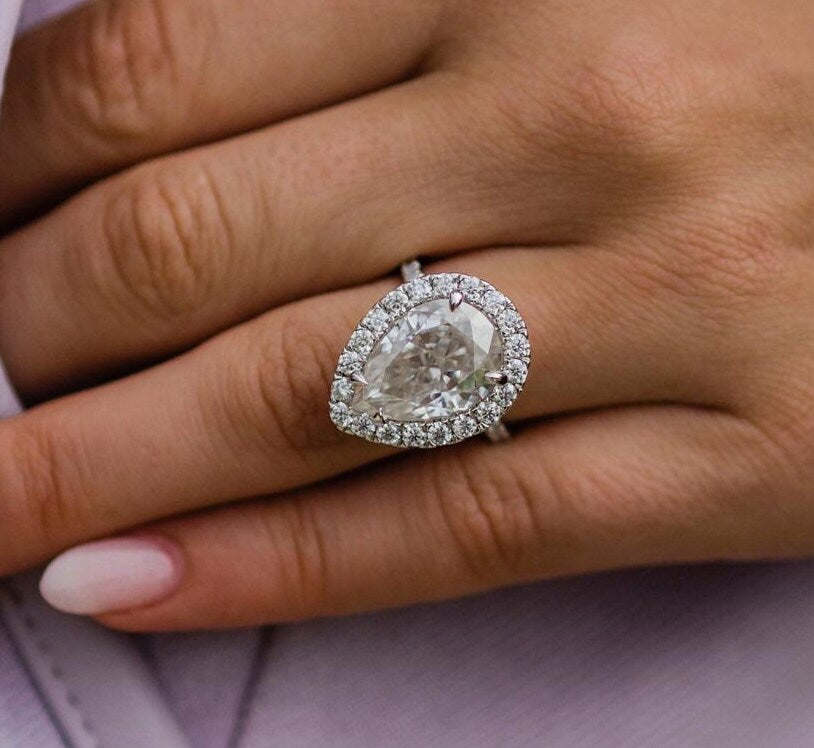 Unique moissanite jewelry for sale usa clearance