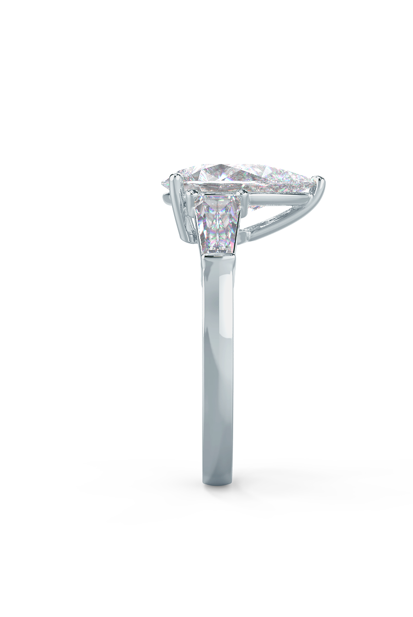 Moissanite bridal earrings sale clearance