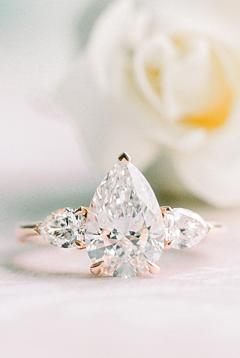 Three Stone Engagement Ring