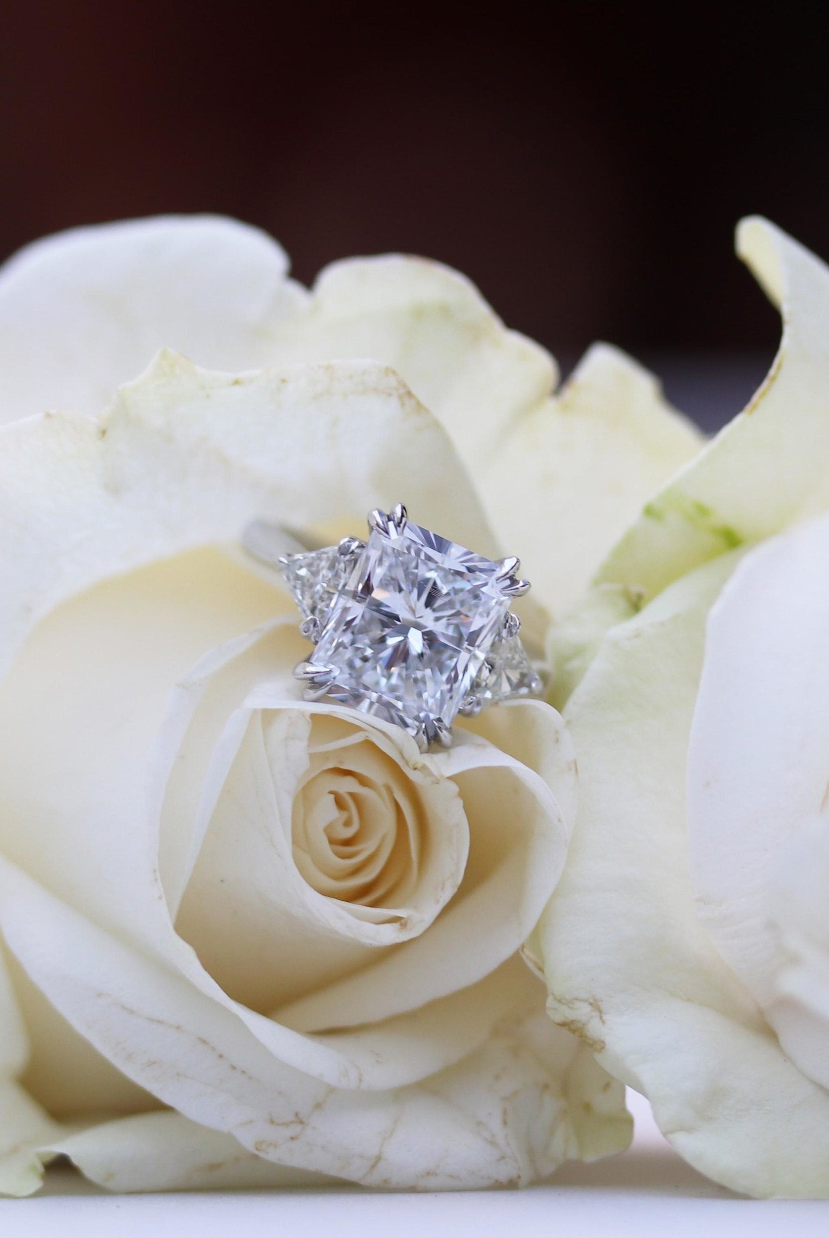 Moissanite bridal sets on sale