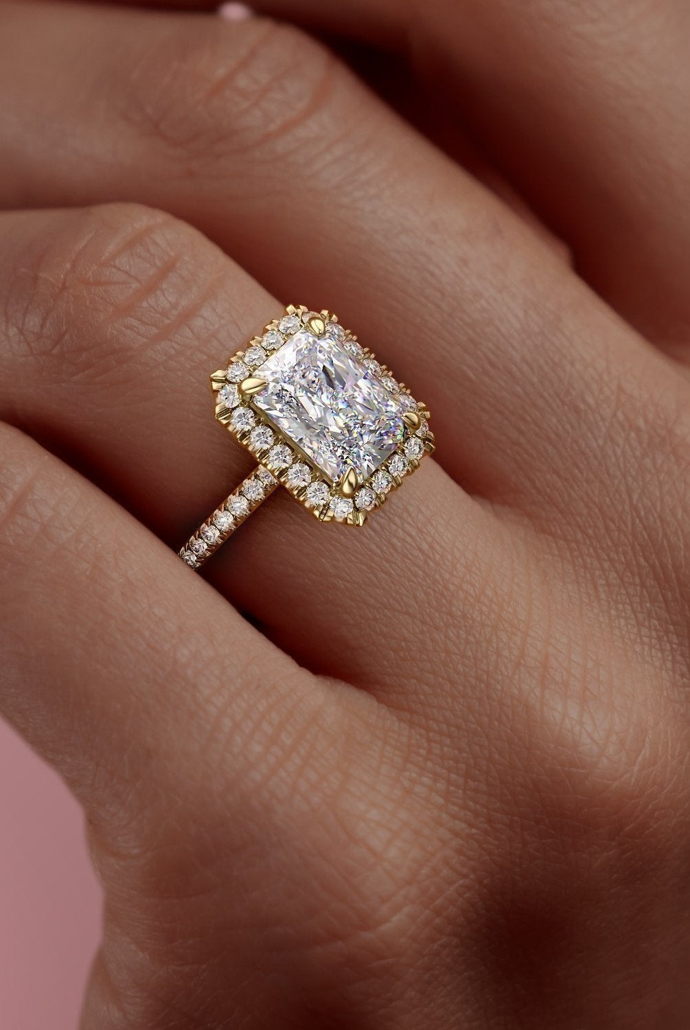 2-1-ct-radiant-cut-halo-pave-setting-moissanite-engagement-ring
