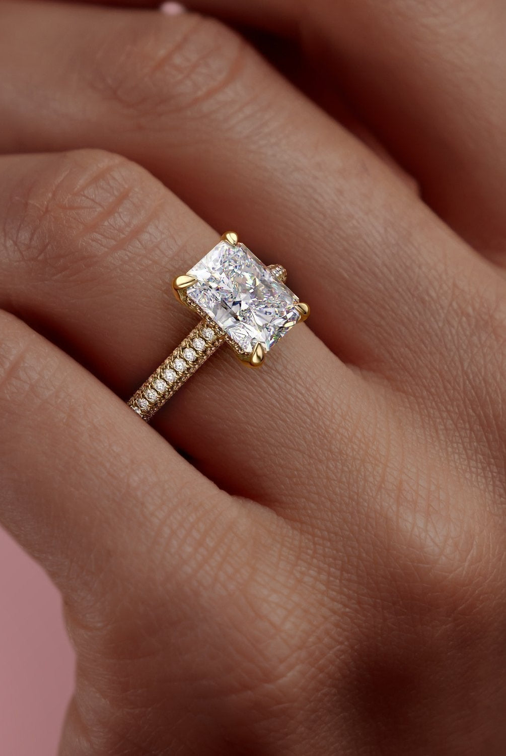 2-1-ct-radiant-cut-solitaire-triple-pave-moissanite-engagement-ring
