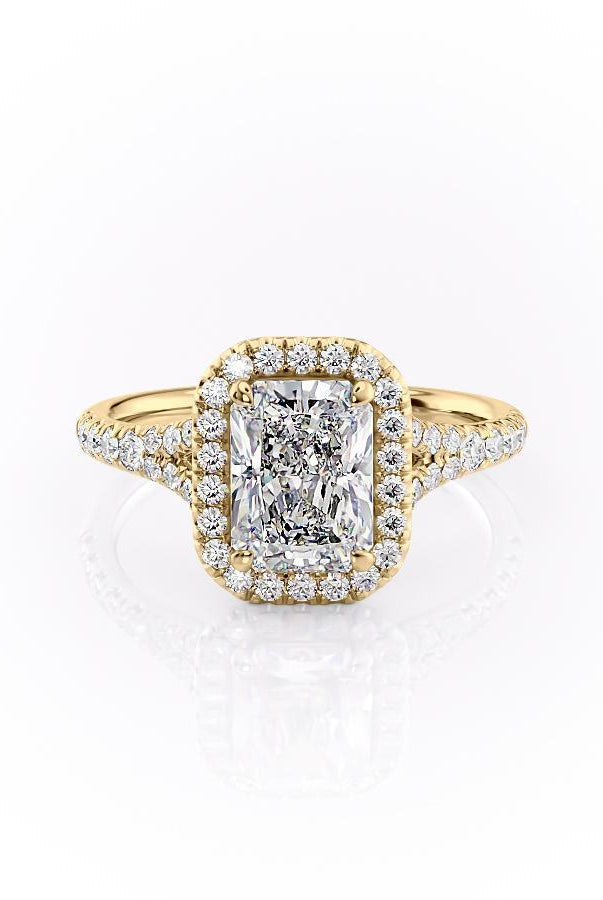 2-1-ct-radiant-cut-halo-split-shank-setting-moissanite-engagement-ring