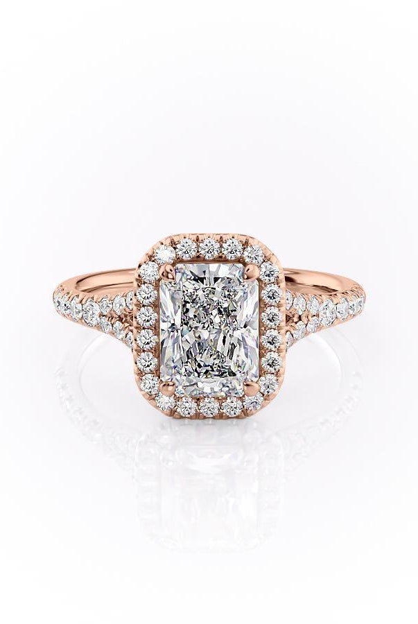 2-1-ct-radiant-cut-halo-split-shank-setting-moissanite-engagement-ring