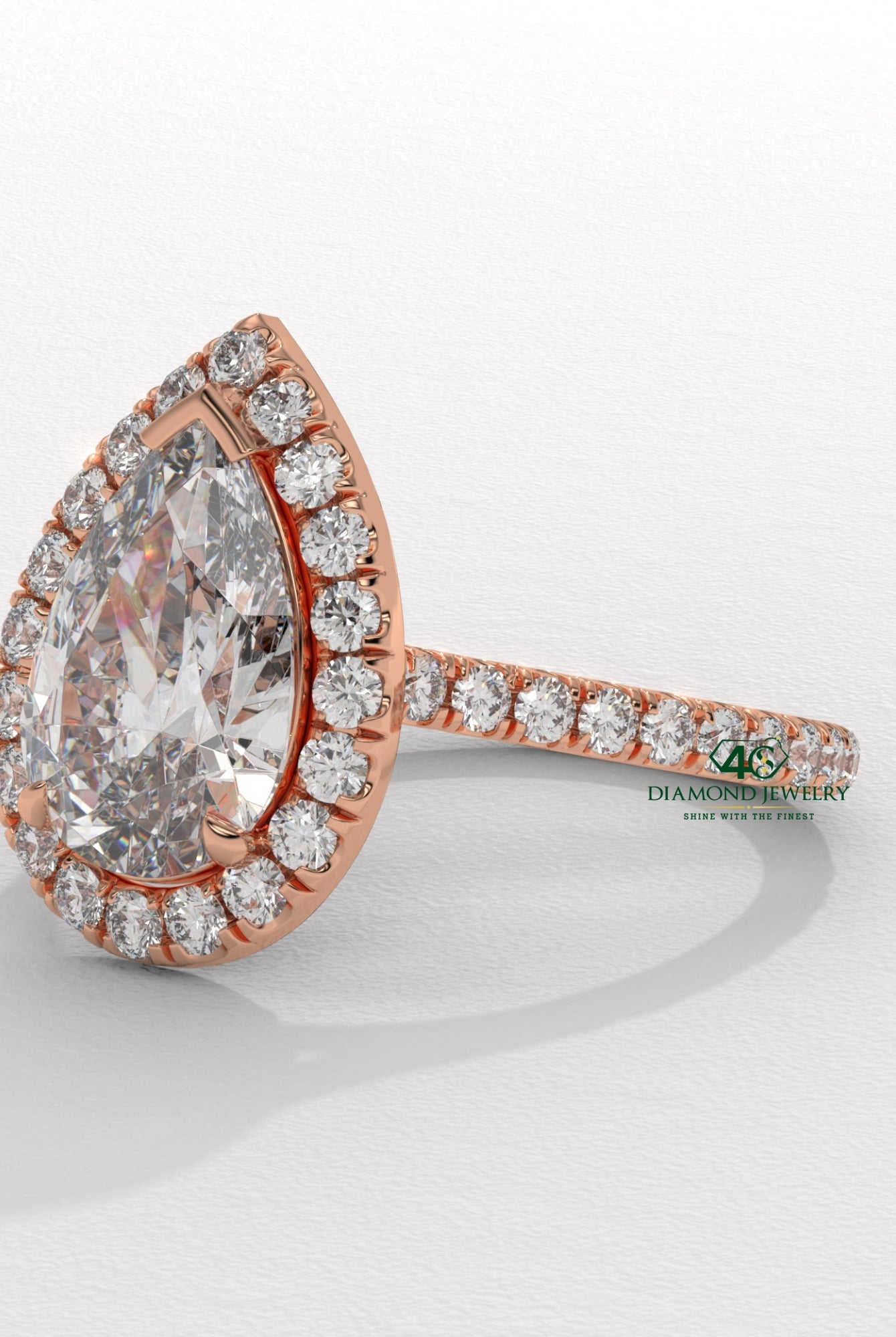 pear diamond engagement ring, pear shaped diamond ring, gold pear diamond ring, pear cut diamond engagement ring, white gold pear diamond ring, rose gold pear engagement ring, pear solitaire diamond ring, vintage pear diamond ring
