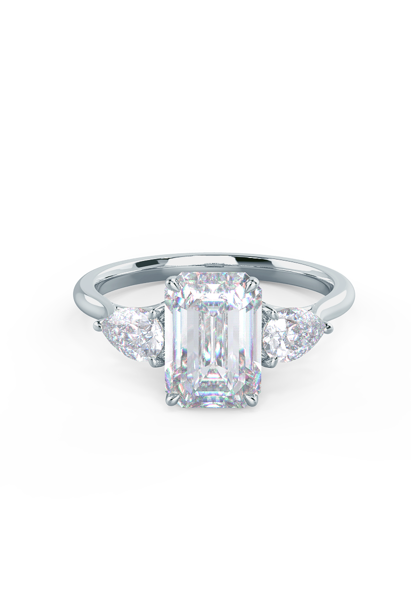 Moissanite bridal ring set for brides on sale