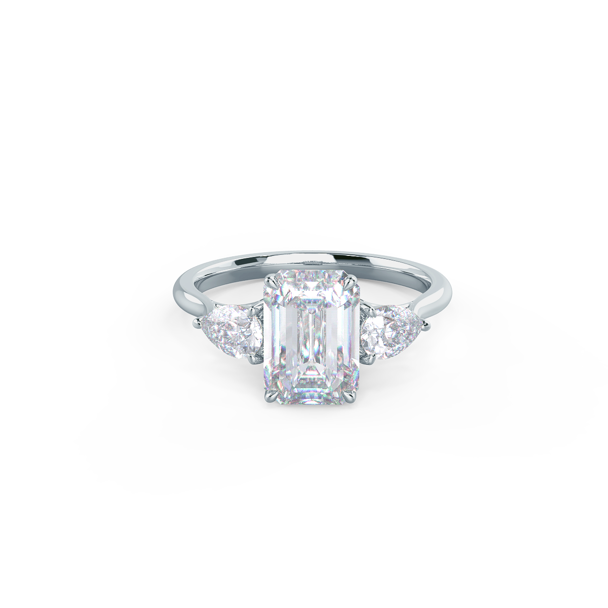 Moissanite bridal ring set for brides on sale
