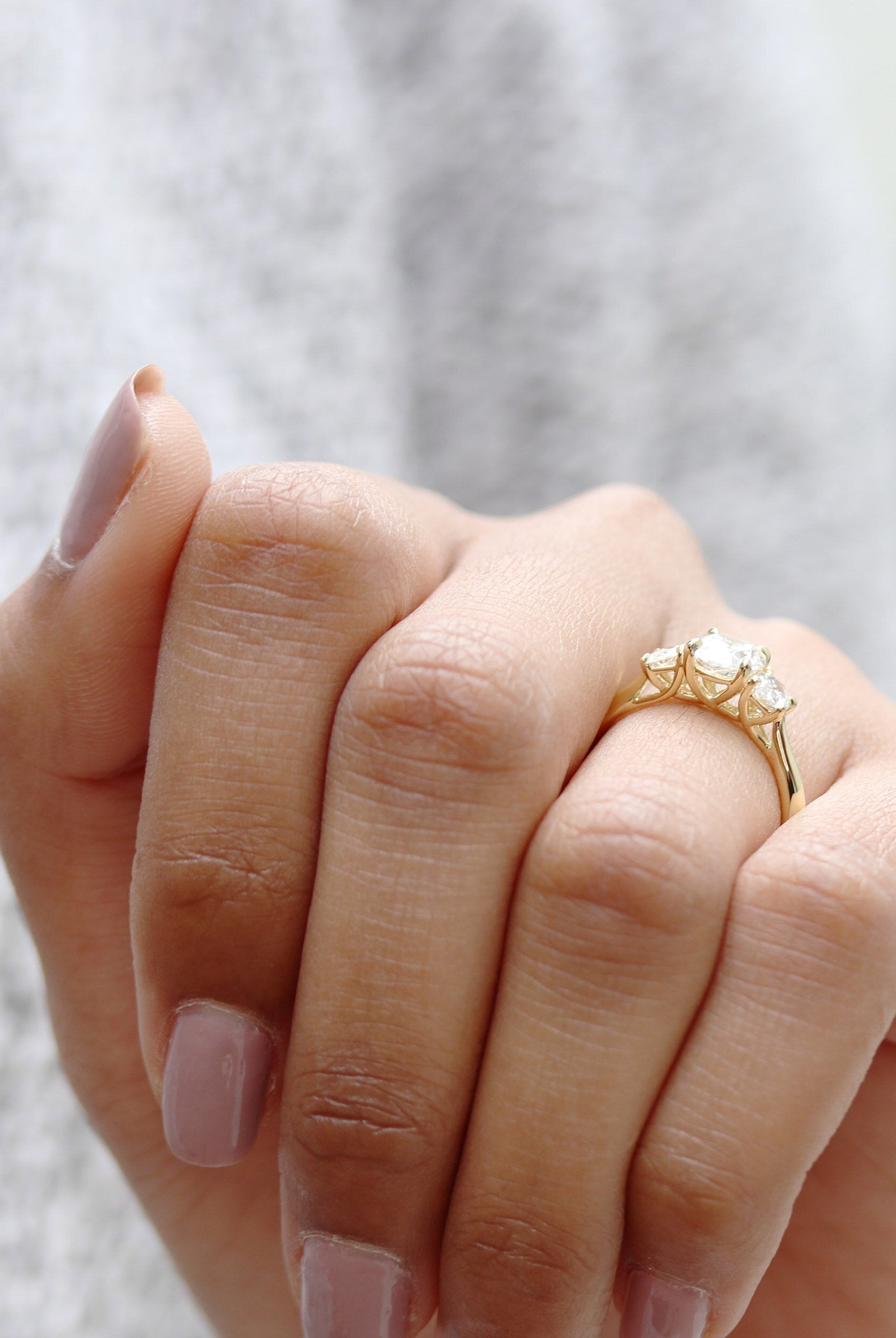 Moissanite wedding and engagement rings for brides on sale