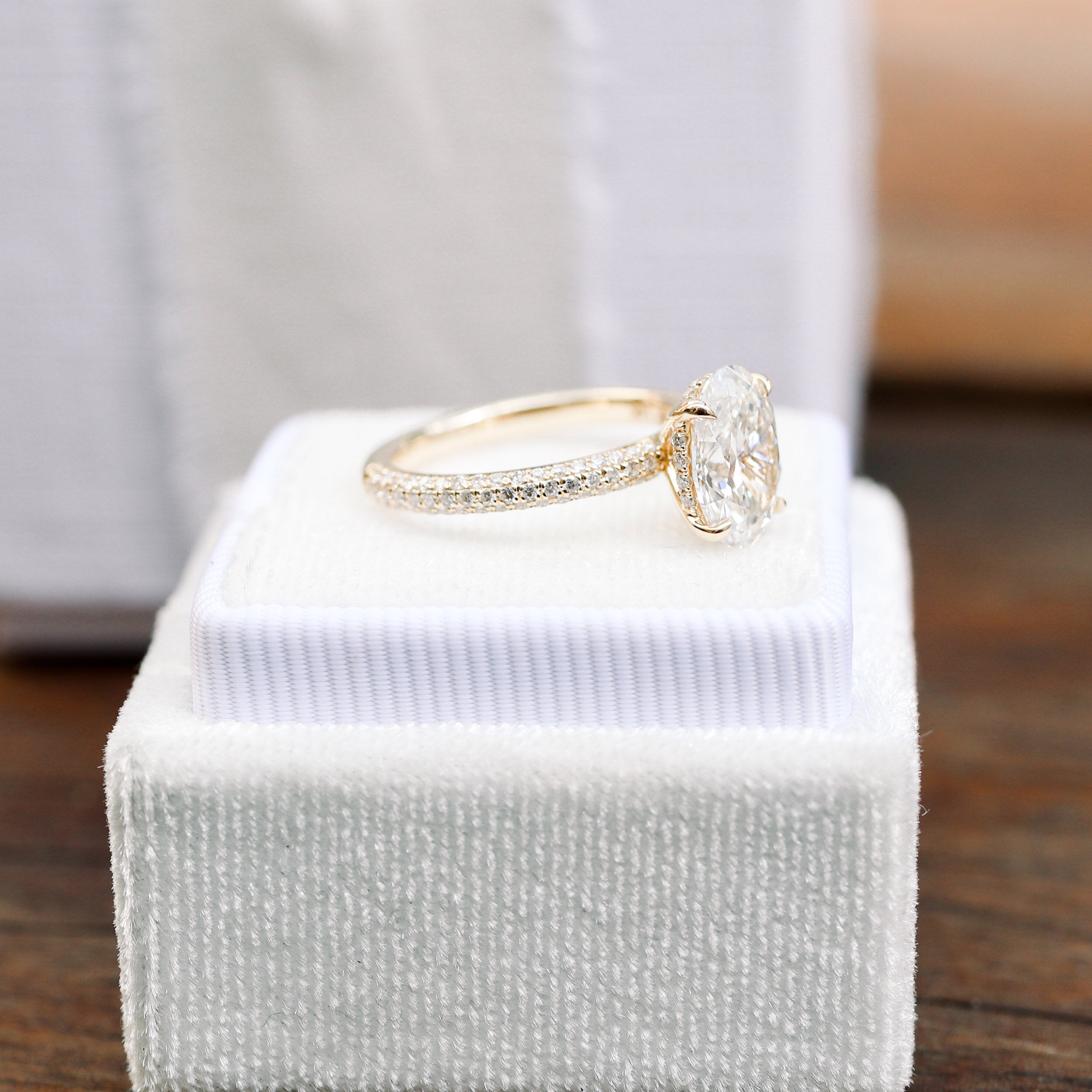 Moissanite diamond solitaire chain necklace online