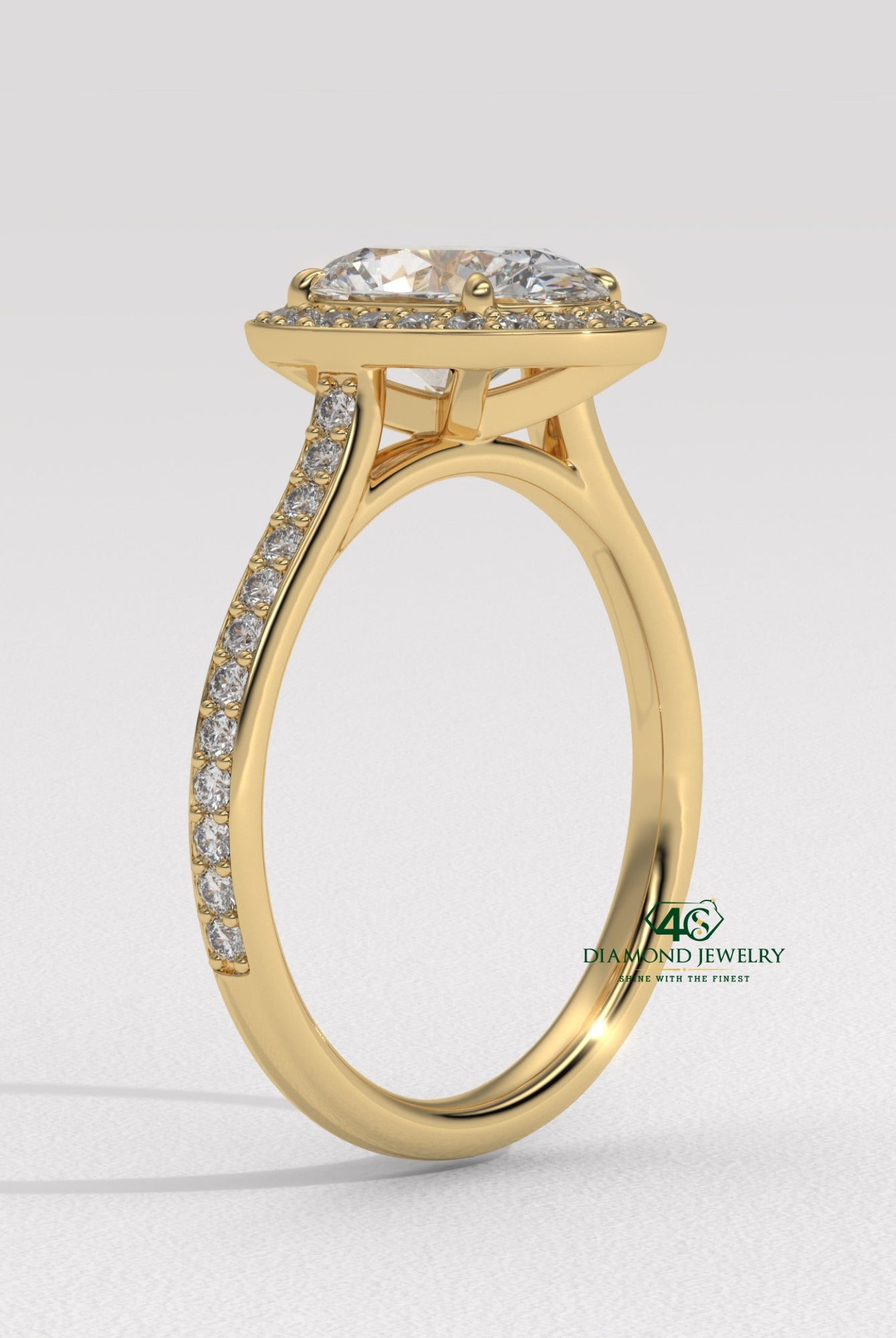 custom oval diamond ring, modern oval engagement ring, oval cut diamond with side stones