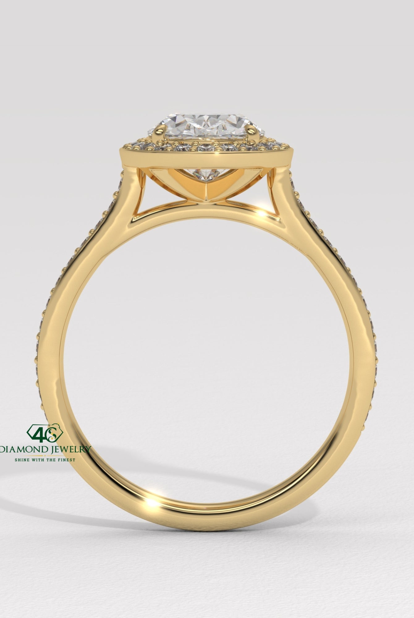 oval diamond three stone ring, oval cut diamond ring setting, oval diamond prong setting, luxury oval diamond ring