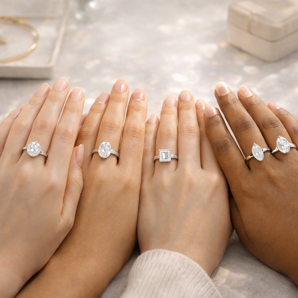 Choosing the Perfect Diamond Shape for Your Hand & Lifestyle
