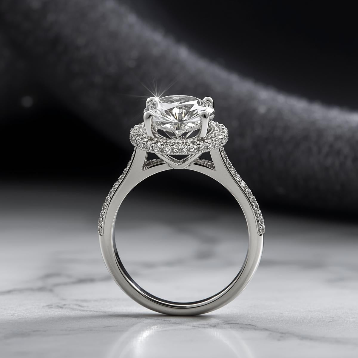 Hidden Halo Engagement Rings: Subtle Sparkle with Modern Elegance
