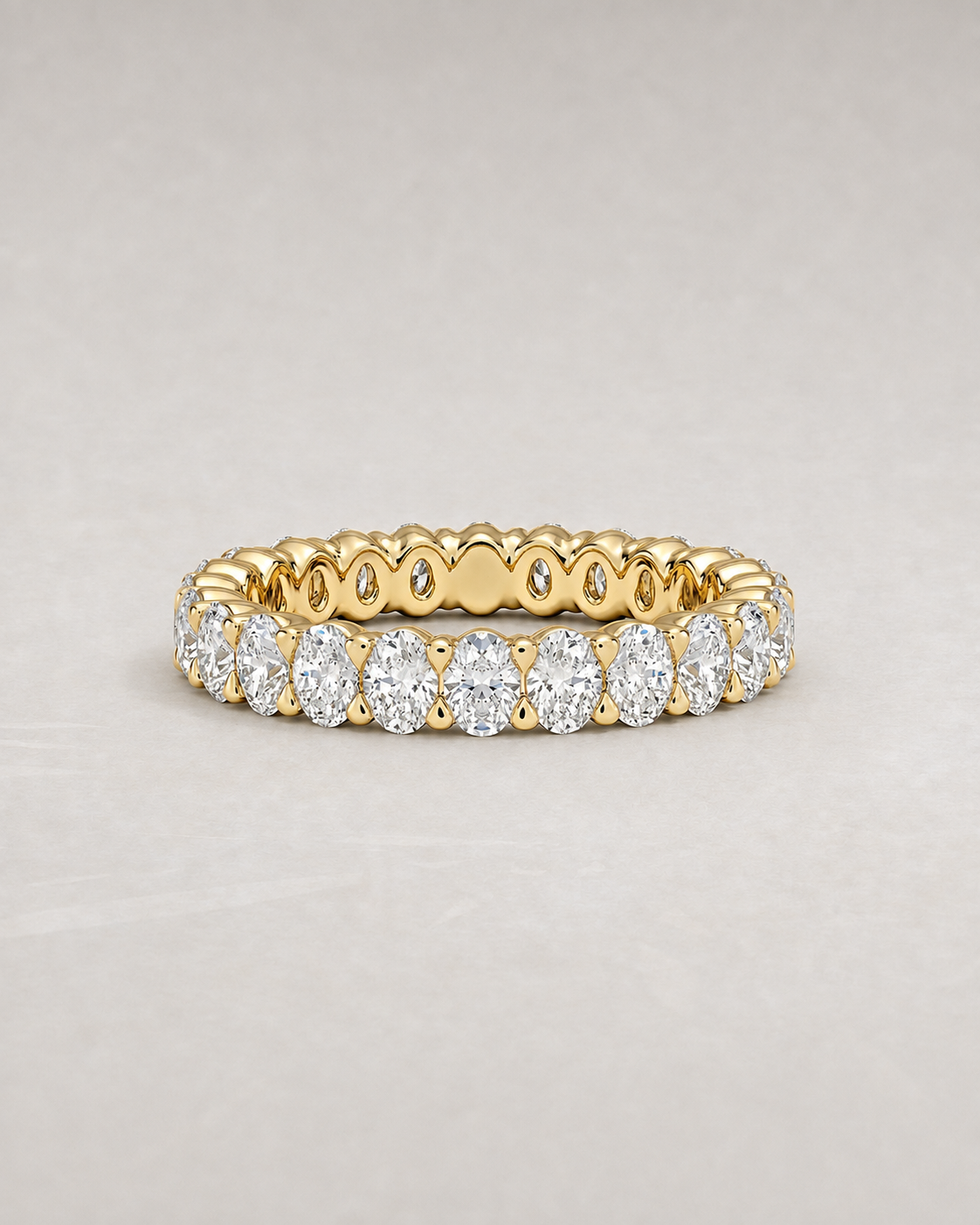 Lab Grown Eternity Wedding Ring
