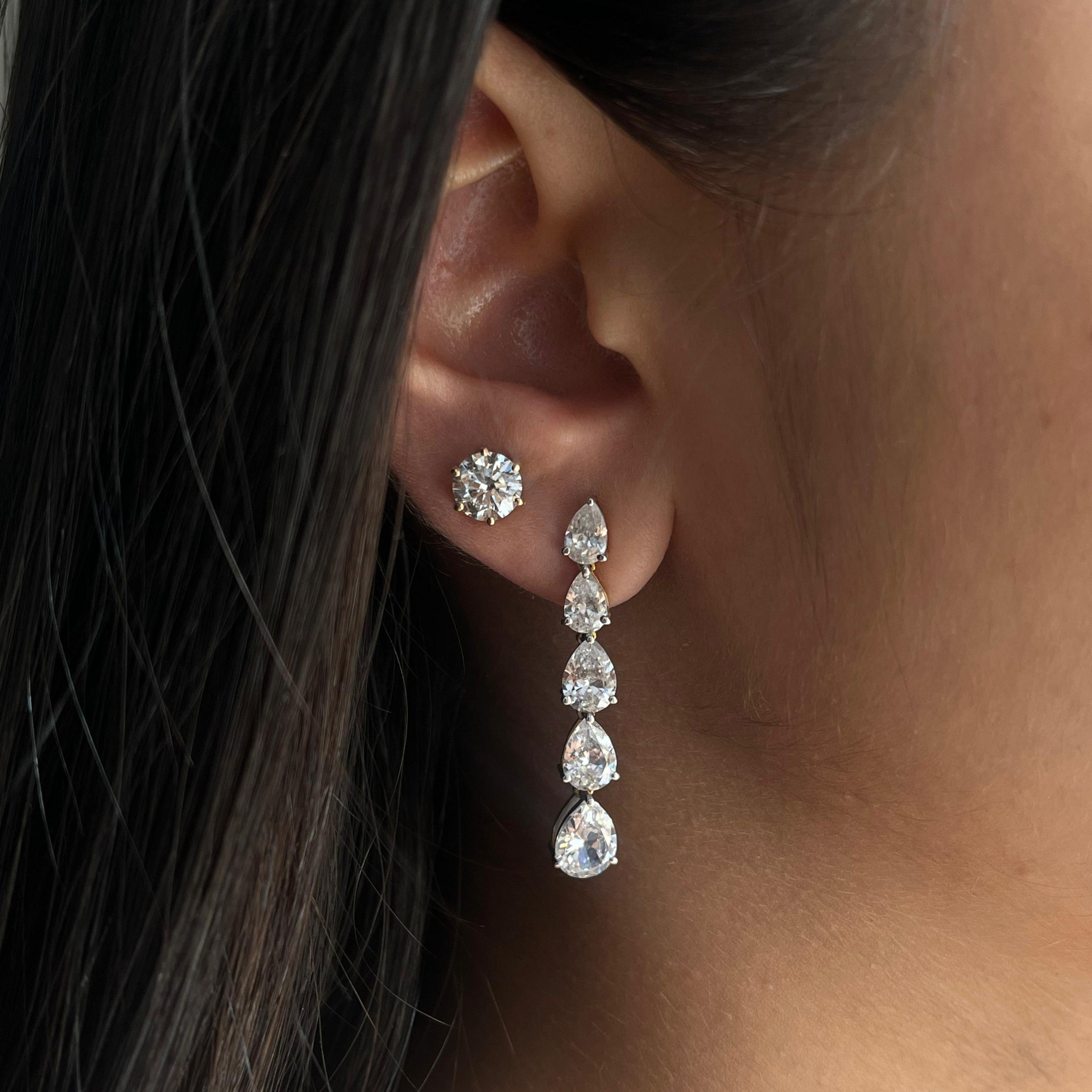Lab Grown Diamond Earrings