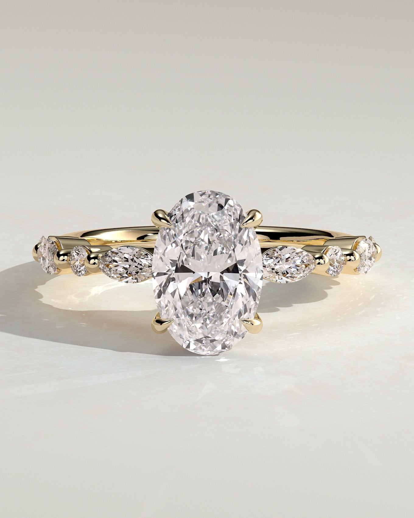 Lab Grown Pave Ring