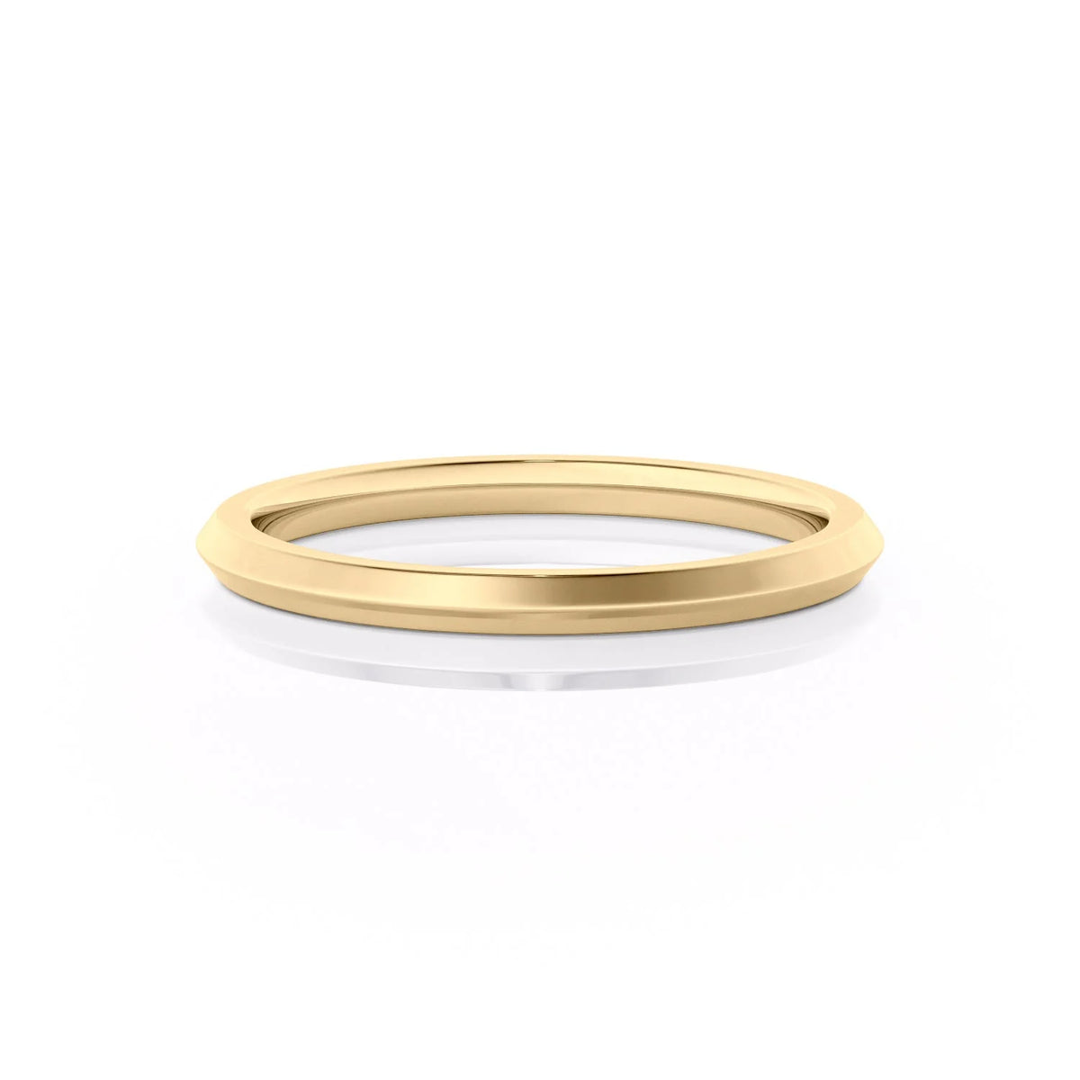 Lab Grown Plain Wedding Ring