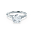 Solitaire Moissanite Ring