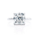 Hidden Halo Engagement Ring