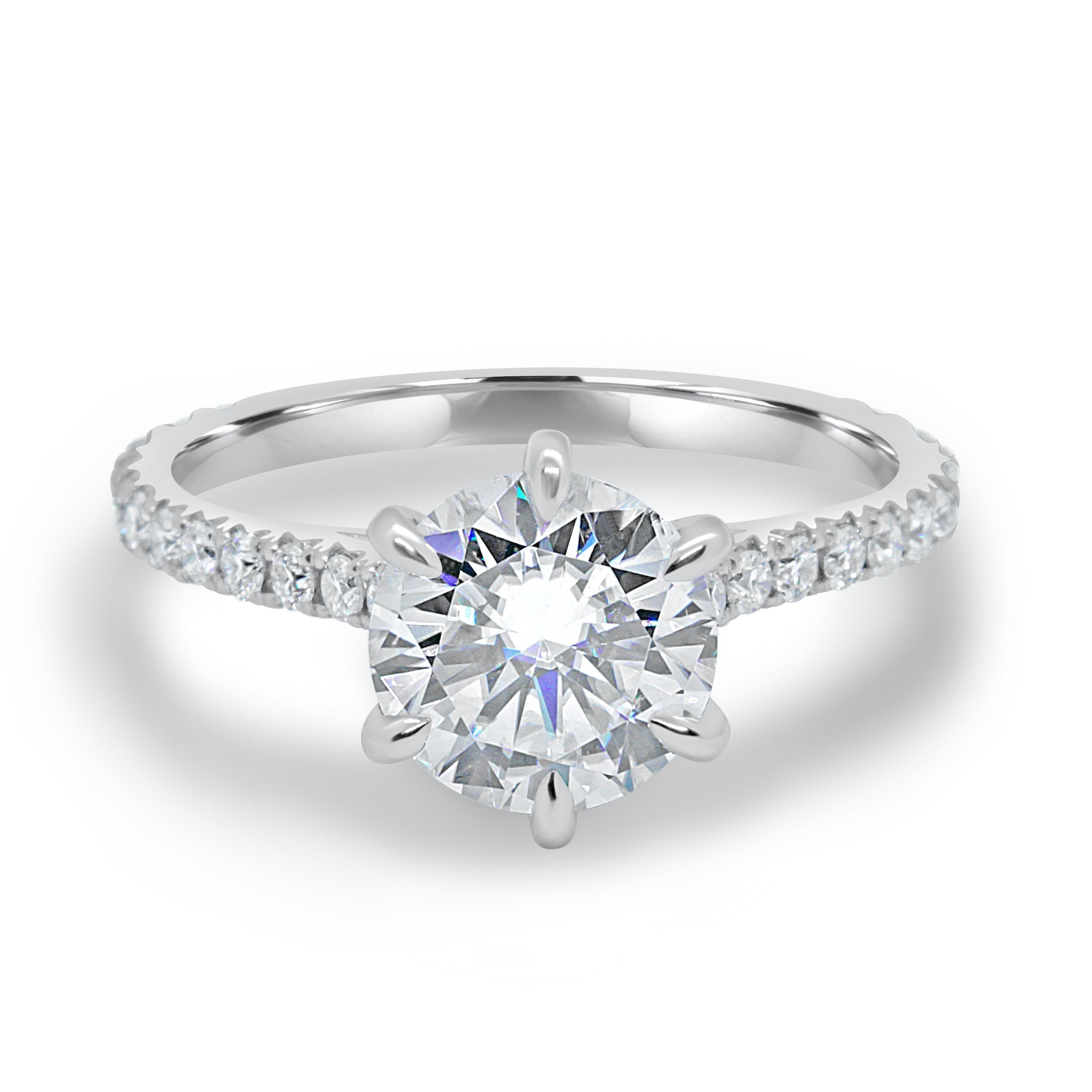 Moissanite jewelry set for bridal shower party gifts picks