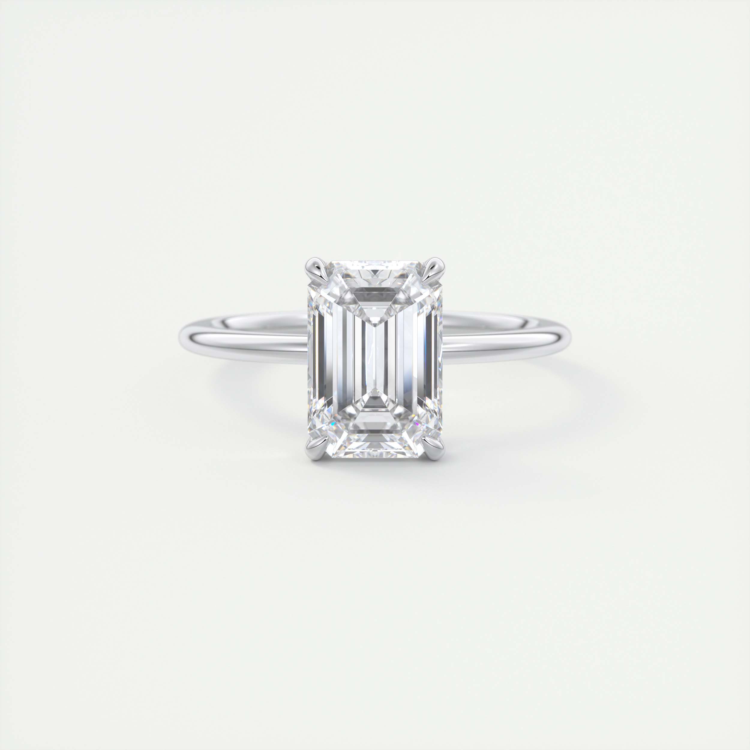 Moissanite wedding jewelry for groom's grandmother's outfit