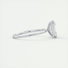 Moissanite wedding jewelry for grandmother-in-law's outfit