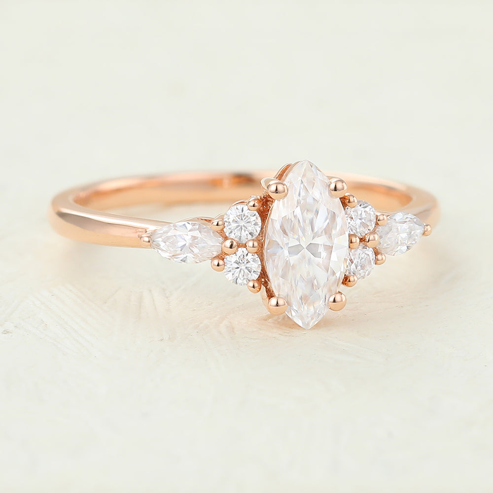 marquise-shaped-moissanite-cluster-engagement-ring-4