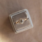 1.05CT Moissanite Engagement Ring