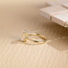 Solitaire Moissanite Engagement Ring
