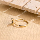 Moissanite Three Stone Ring