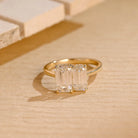 Toi Et Moi Moissanite Ring