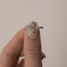 Marquise Moissanite Engagement Ring