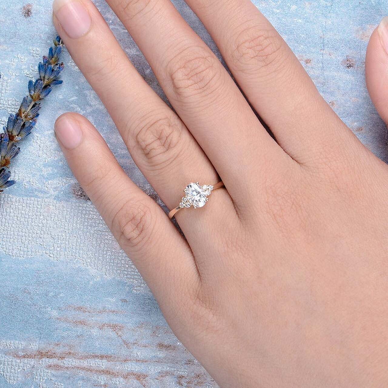 Oval Proposal Ring